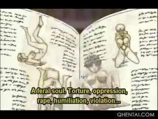 Málo hentai pohlaví otrok potrestán a píča plácnutý těžký