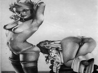 Benzi desenate: clasic erotic fetis artă
