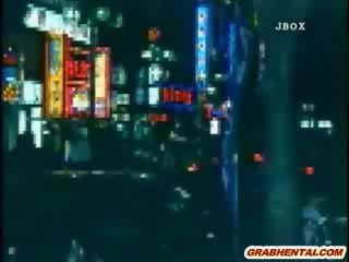 Bondage jap nhà vợ truyện dildoed mông và âm hộ trong các công khai chương trình