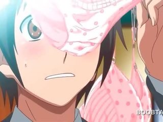 Punapää anime koulu nukke viettelee hänen söpö opettaja