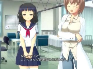 Anime cutie në shkollë uniformë masturbim pidh