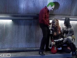 Wicked - Harley Quinn Fucks Joker & Batman: Free HD adult movie 0b