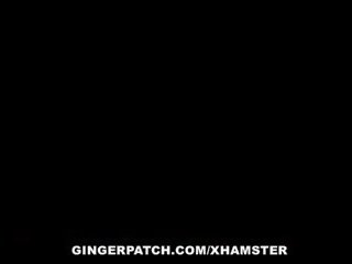 Gingerpatch - تدخين marvellous زنجبيل التقطت فوق و مارس الجنس