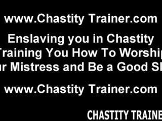 I start all My Slaves Wear Chastity Devices: Free HD xxx clip 82